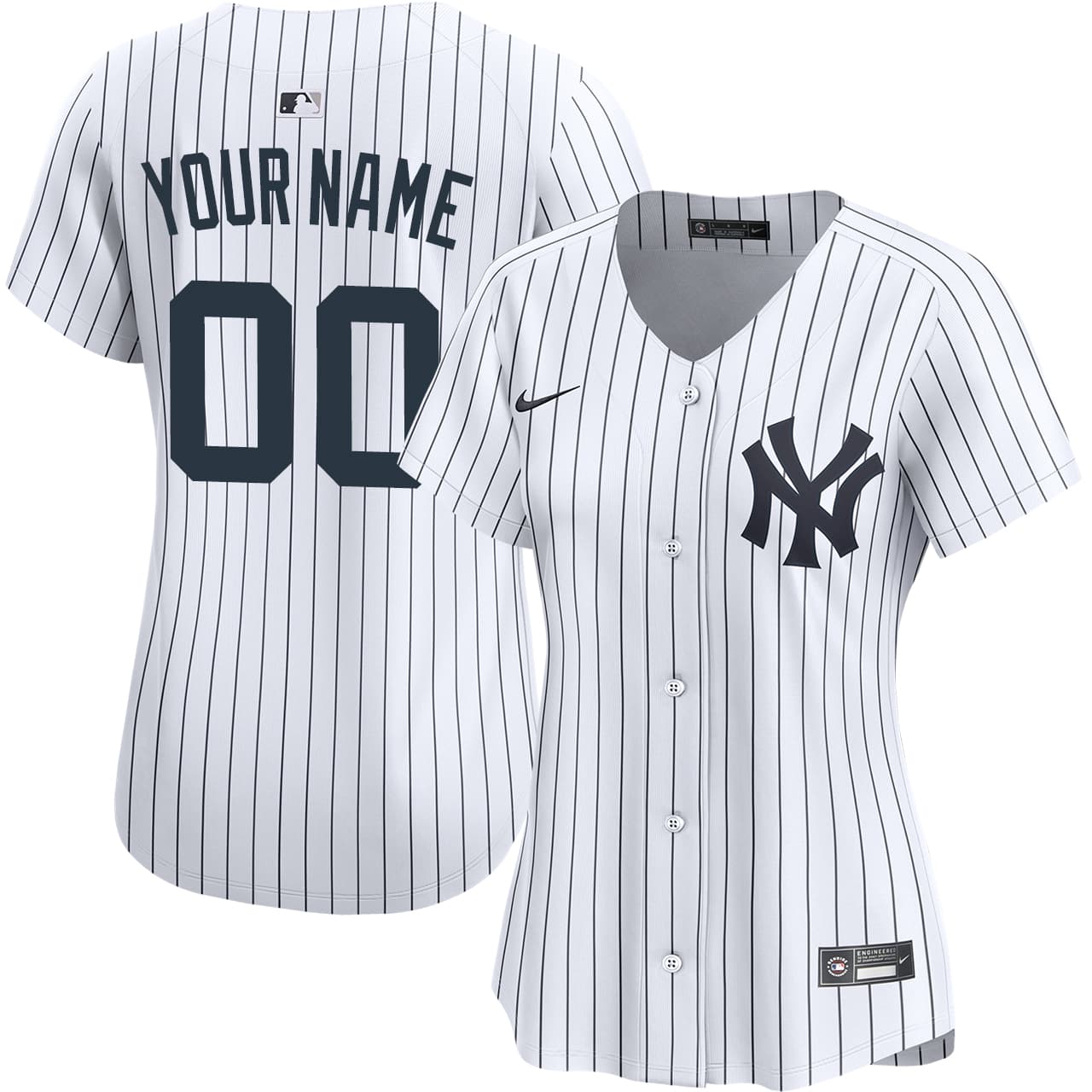 Women's New York Yankees NIKE® Personalized Home Limited Jersey
