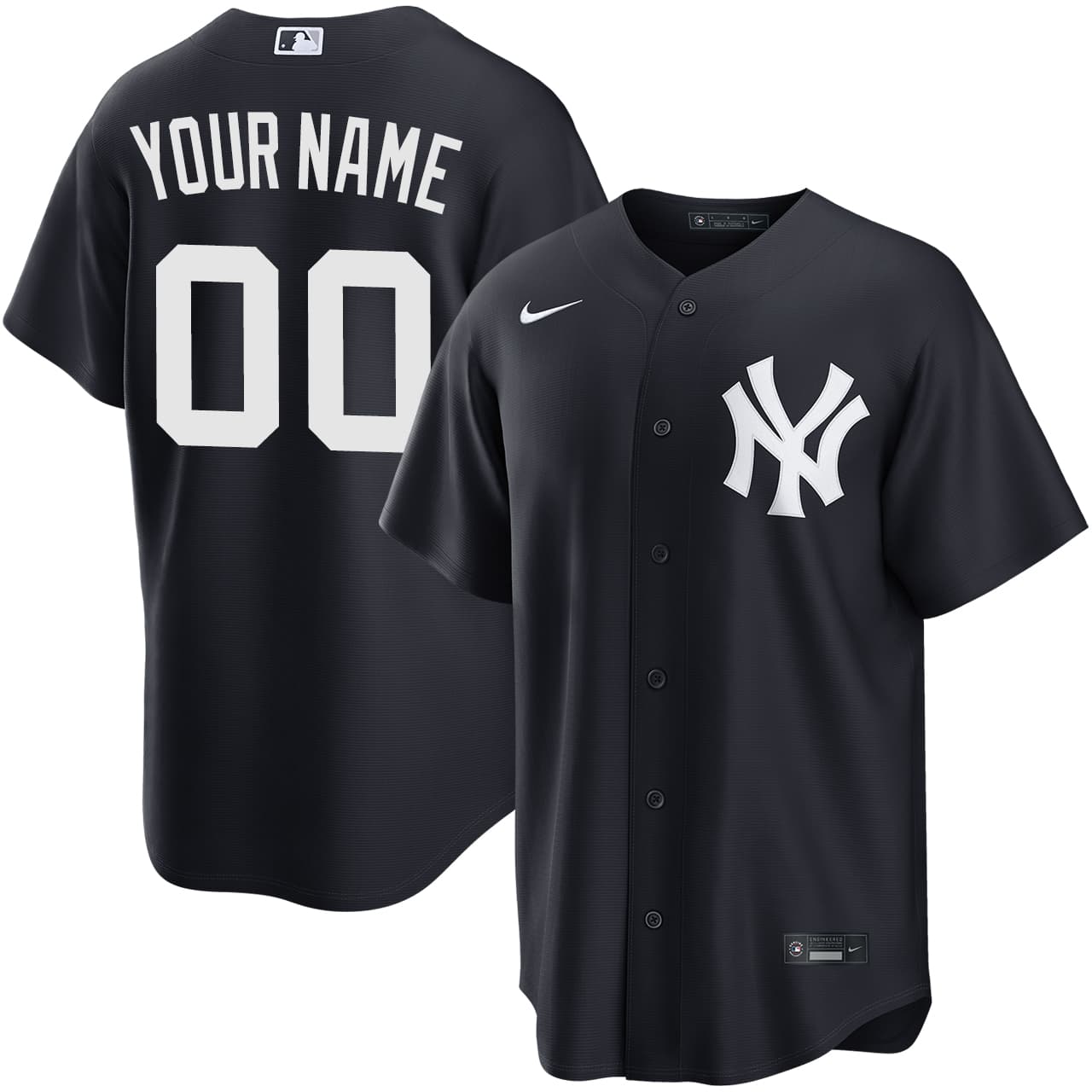 Men's New York Yankees NIKE® Personalized Alternate Jersey