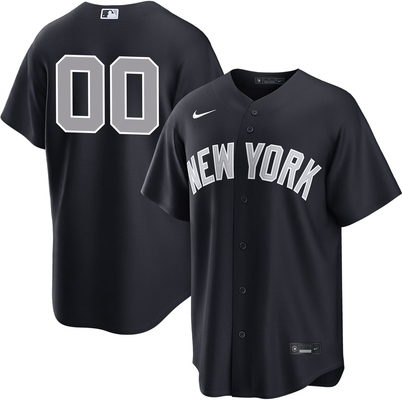 Men's New York Yankees NIKE® Personalized Alternate Road Player Jersey