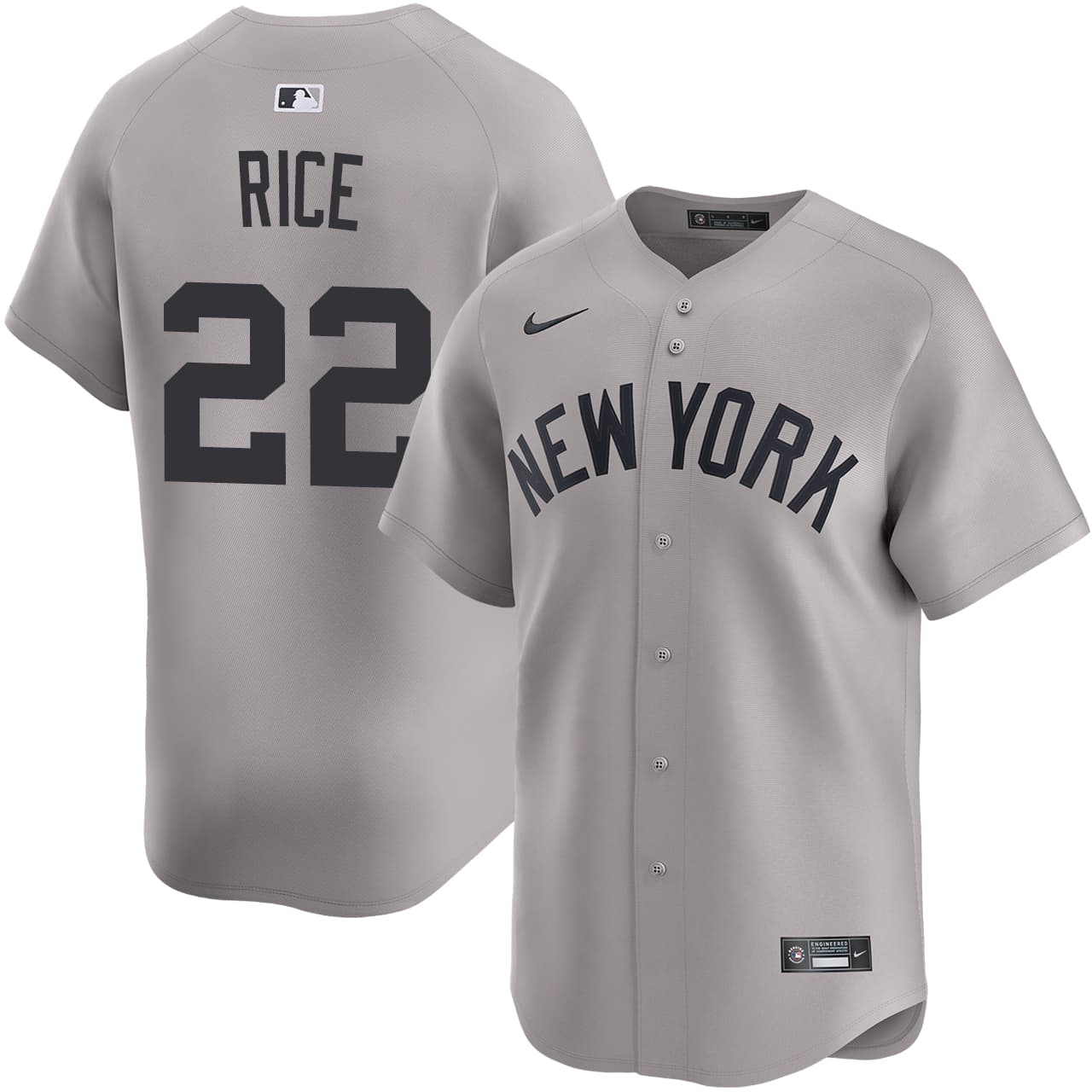 Men's New York Yankees NIKE® Ben Rice Road Limited Jersey