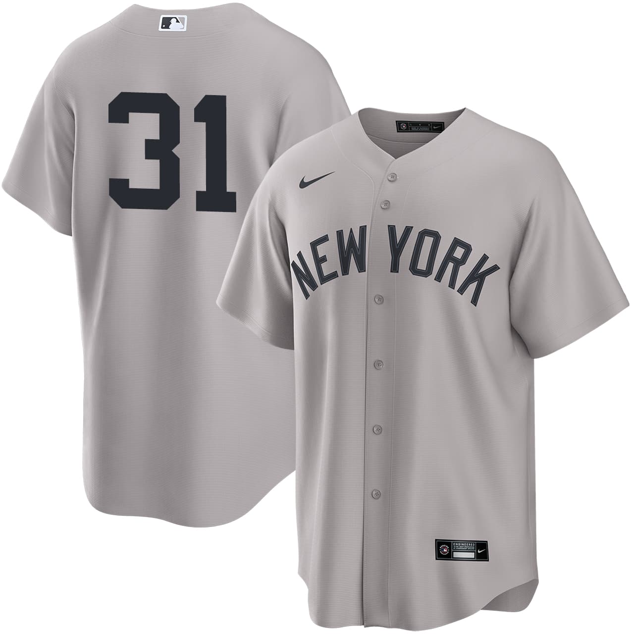 Men's New York Yankees NIKE® Cam Schlittler Road Player Jersey